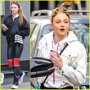 Sophie Turner Seen Out & About in New York City This Weekend!