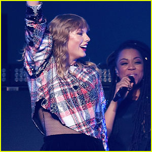 Taylor Swift Brings Ed Sheeran To Second Jingle Ball Stop!