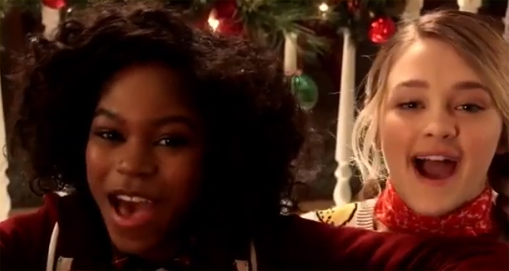 Lizzy Greene & Riele Downs Go Behind-the-Scenes of ‘Tiny Christmas ...