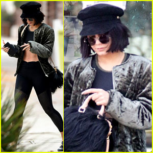 Vanessa Hudgens Shows Off Her Toned Torso Following Engagement Speculation