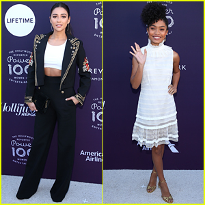 Shay Mitchell & Yara Shahidi Join Forces at THR's Women In Entertainment Event