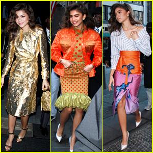 Zendaya Starts Her Morning in Three Chic Outfits - Which is Your Favorite?!