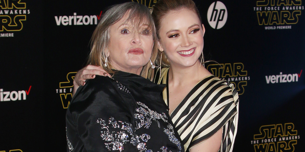 Billie Lourd Once Tried To Sneak Into a ‘Star Wars’ Screening With Mom Carrie Fisher