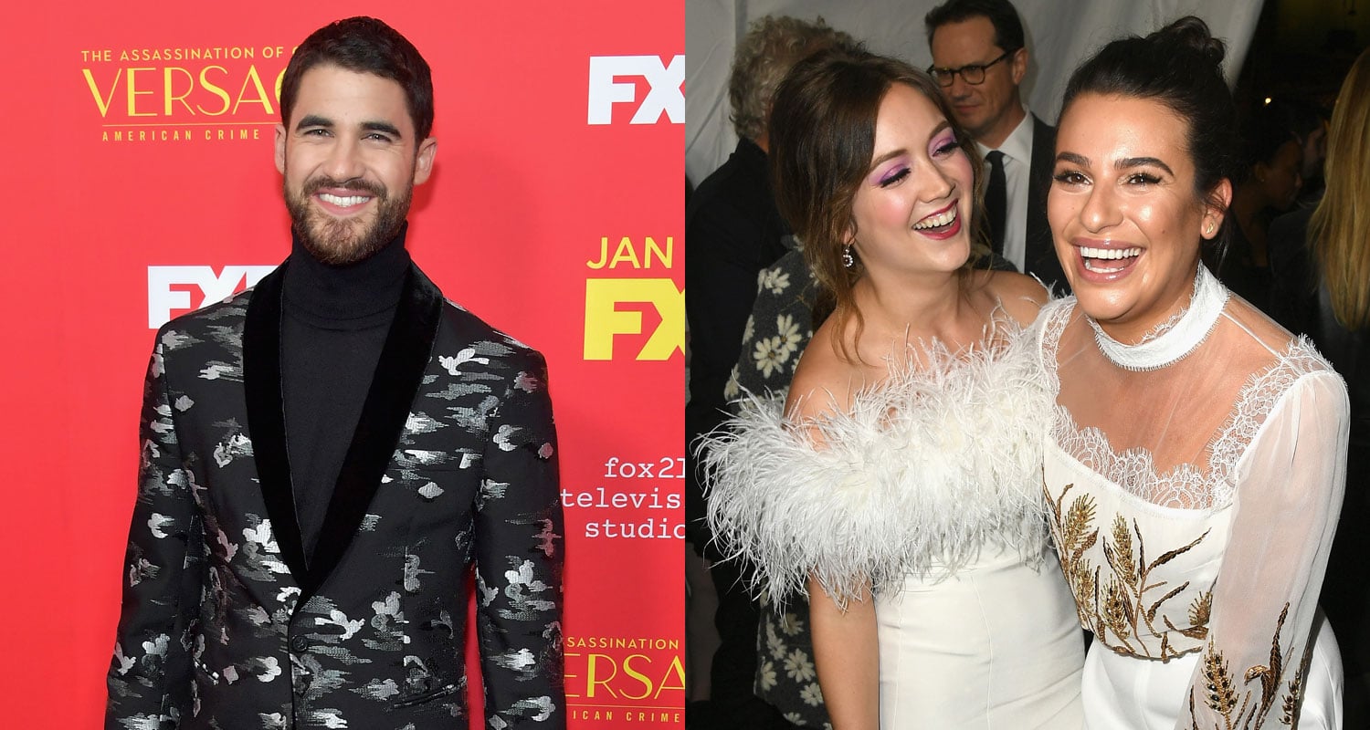 Lea Michele & Billie Lourd Have ‘Scream Queens’ Reunion at Darren Criss’ ‘Versace’ Premiere