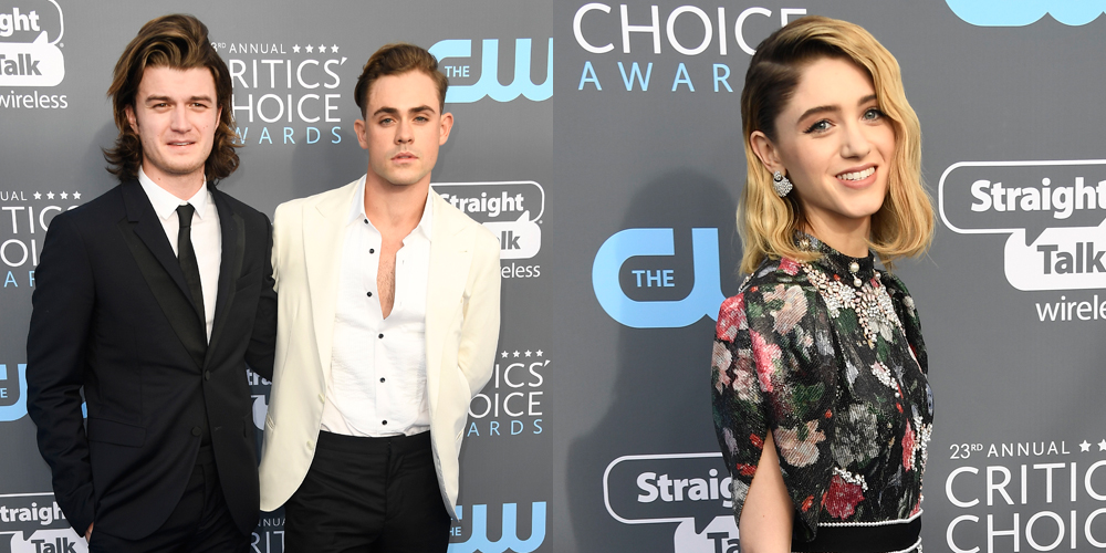 Stranger Things’ Natalia Dyer Is All Smiles at Critics’ Choice Awards 2018