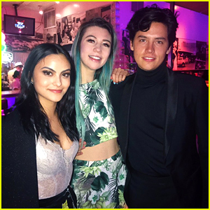 Jessie Paege Fangirls Over Meeting 'Riverdale' Stars Camila Mendes & Cole Sprouse (Video)