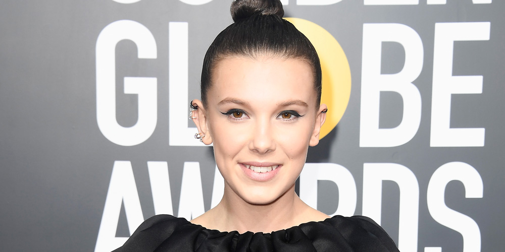 Millie Bobby Brown Stuns in Low Back Dress at Golden Globes 2018 - Just Jared Jr. Millie Bobby Brown Stuns in Low Back Dress at Golden Globes 2018 - Just Jared Jr.