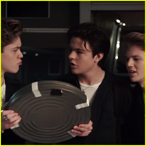 New Hope Club Go See 'Early Man' at the Movies in 'Good Day' Music Video