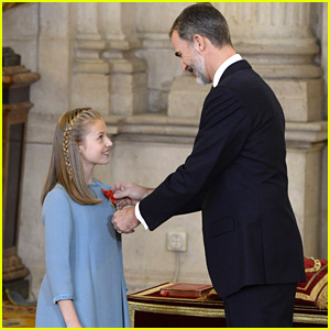 Princess Leonor of Spain Receives Order of Golden Fleece Honor From Father King Felipe VI