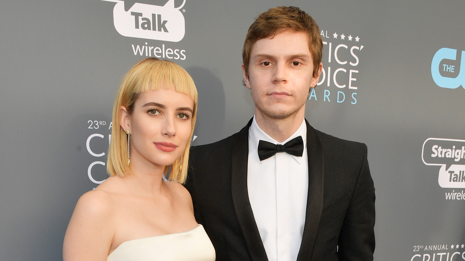 Emma Roberts Shows Off New Bangs at Critics Choice Awards 2018!