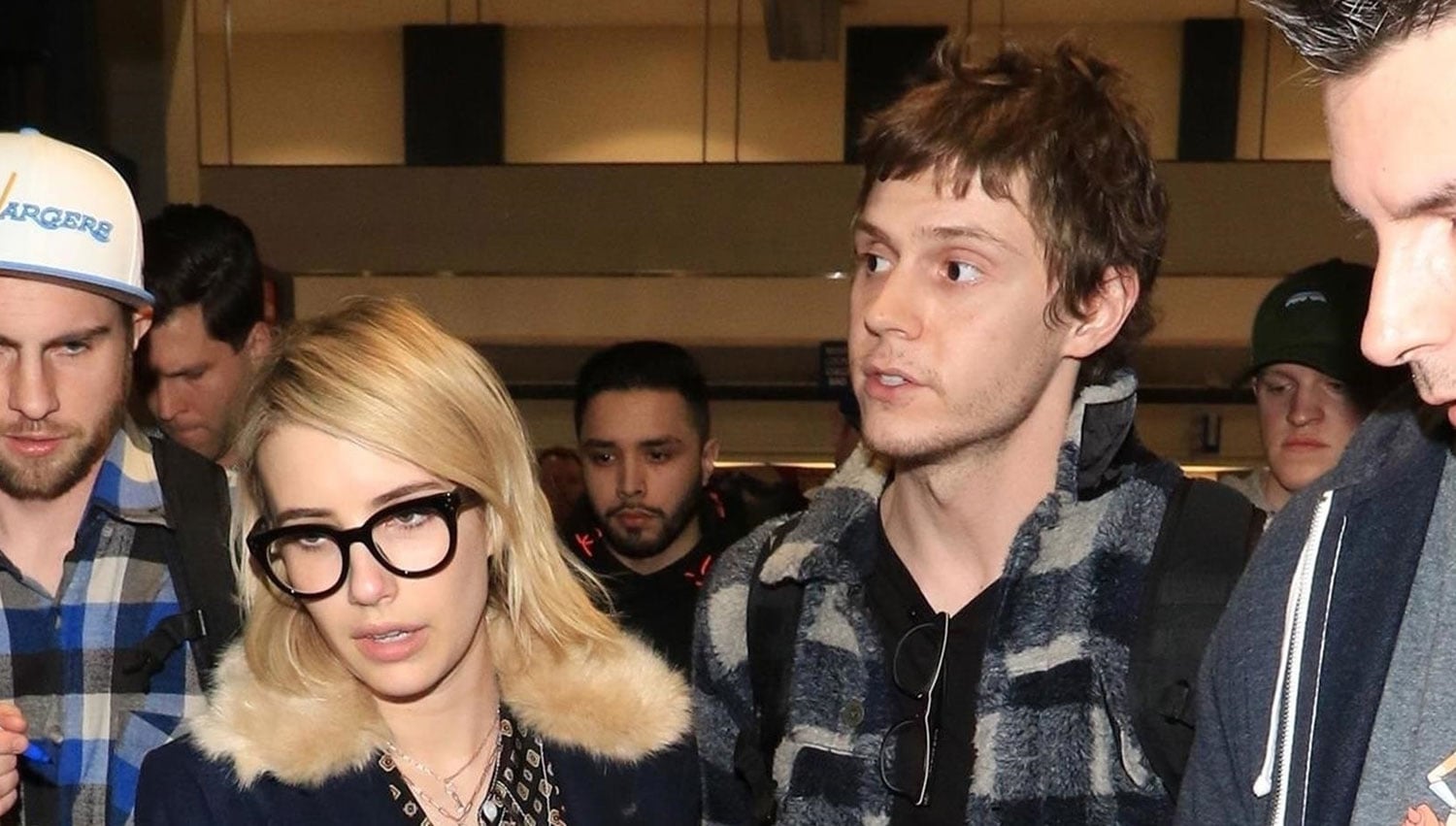 Emma Roberts & Fiance Evan Peters Head to Sundance Film Festival