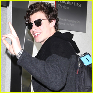 Shawn Mendes Catches Flight Out of LA After 'The Voice' Advisor Announcement