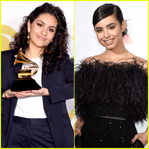 Sofia Carson Sends Major Congrats to Alessia Cara After Her Grammys 2018 Win