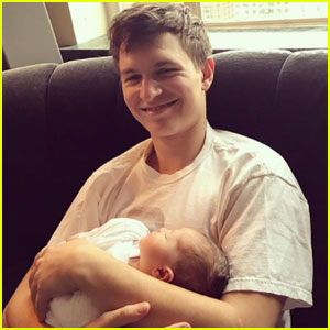 Ansel Elgort Just Became An Uncle & It's Too Cute!