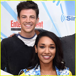 Candice Patton Tickled Grant Gustin During Their 'Flash' Chemistry Test