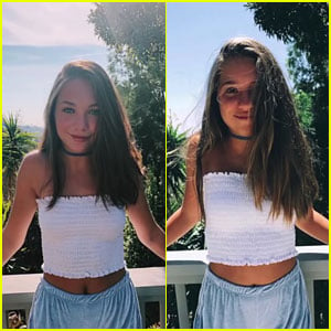 Maddie Ziegler Recreates Sister Mackenzie's Instagram Photos