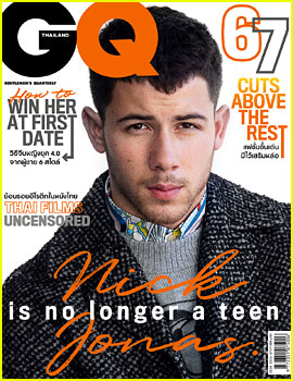 Nick Jonas Strikes a Pose on the Cover of 'GQ Thailand'