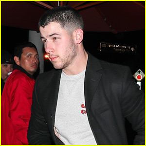 Nick Jonas Hangs Out with Friends in West Hollywood!