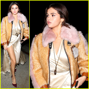 Selena Gomez Goes Glam for Girls' Night Out!