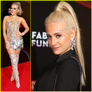 Singers Tallia Storm & Pixie Lott Play Up The Space Theme with Fun Looks at London's Fabulous Fund Fair