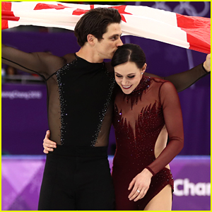 Canada's Tessa Virtue & Scott Moir Play Coy When Asked If They're Dating