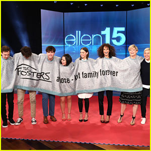 'The Fosters' Cast Dish on Who Stole What From Set on 'Ellen Show'