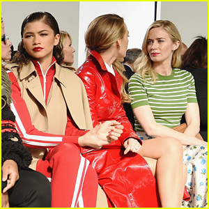 Zendaya Wasn't Giving Blake Lively & Emily Blunt Side-Eye At All During NYFW