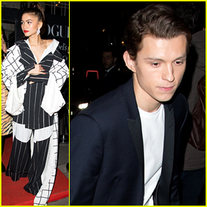 Zendaya Attends a Post-BAFTAs Party with Tom Holland!