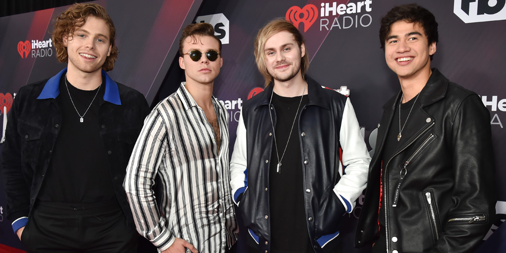 5 Seconds of Summer Perform at Fan Army Celebration Ahead of iHeartRadio Music Awards 2018