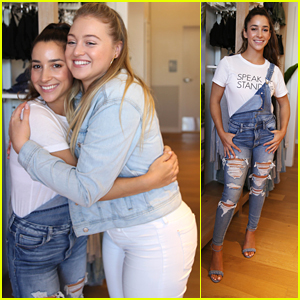 Aly Raisman Makes 'Role Model' Debut with Iskra Lawrence at Aerie Flagship Store in Miami