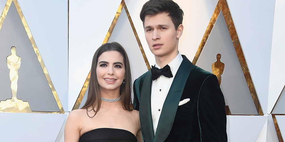 Ansel Elgort Attends Oscars 2018 with Girlfriend Violetta Komyshan