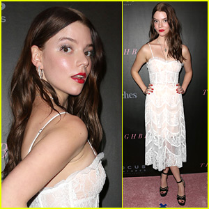 Anya Taylor-Joy Go Pretty in Lace for NYC Screening of 'Thoroughbreds'