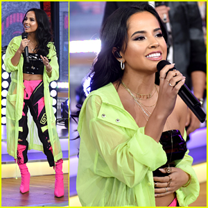 Becky G Brings 'Mad Love' To GMA With Sean Paul & David Guetta