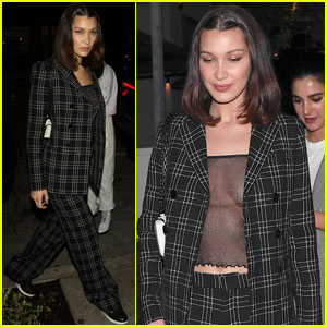 Bella Hadid Looks So Chic During a Night Out!