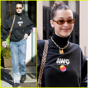 Bella Hadid Spends the Day Running Errands in NYC