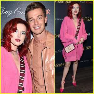 Bella Thorne Goes Pretty in Pink for 'Midnight Sun Screening in NYC
