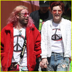 Bella Thorne & Mod Sun Couple Up at March For Our Lives