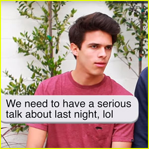 Brent Rivera Reveals What Would Happen If People Talked How They Texted (Video)