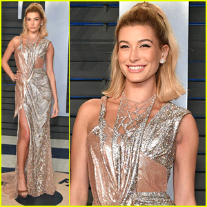 Hailey Baldwin Was Really Excited About These Two Oscar Winners