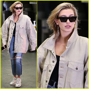 Hailey Baldwin Keeps It Comfy & Chic While Running Errands in LA