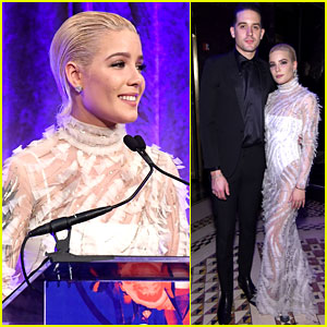 Halsey Gets Support From Boyfriend G-Eazy at EndoFound's Blossom Ball 2018