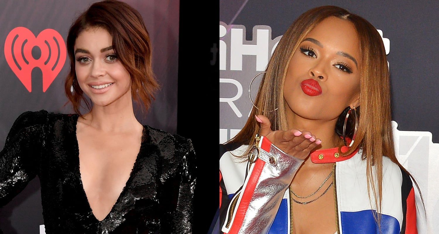 Sarah Hyland Joins Serayah at iHeartRadio Music Awards 2018!