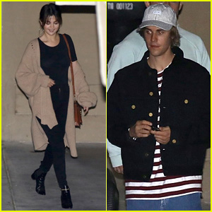 Selena Gomez & Justin Bieber Head Out After a Night Church Service!