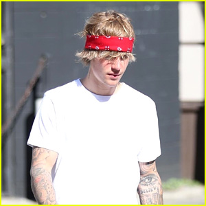 Justin Bieber Looks Hot While Going for a Ride in His New Car in West Hollywood!