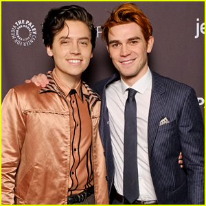 KJ Apa & Cole Sprouse Once Finished An Entire Pizza During 'Riverdale' Rehearsals & The Cast Won't Let Them Forget It