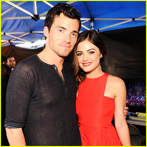Ezria Lives! Lucy Hale Reunited With Ian Harding In Chicago This Weekend!