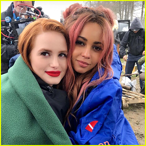 Madelaine Petsch on Kissing BFF Vanessa Morgan on 'Riverdale': 'It's Not Weird At All'