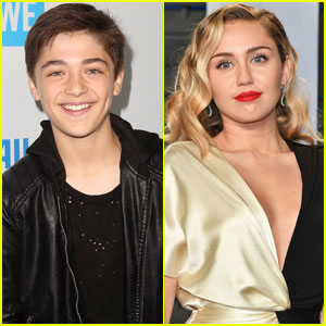 Miley Cyrus Just Gave Asher Angel The Best Advice!