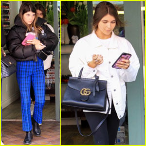 Olivia Jade & Sis Bella Step Out For Afternoon Nail Salon Outing!