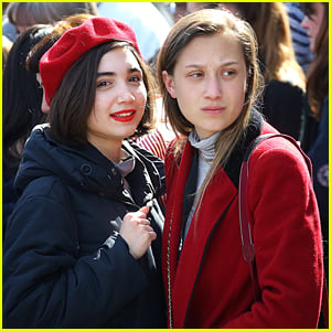 Rowan Blanchard Shares Inspiring Quote After March For Our Lives in Washington, D.C.